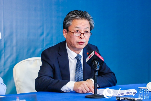 中國-東盟中心秘書長(zhǎng)陳德海。吳少飛 攝