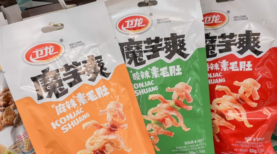 圖為魔芋爽。圖片來源：臺灣《聯(lián)合報》楊雅婷攝。